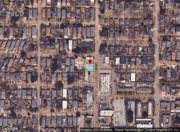  3715 Greenville Ave, Dallas, TX Parcel Map