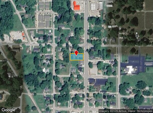  252 N Main St, Cloverdale, IN Parcel Map