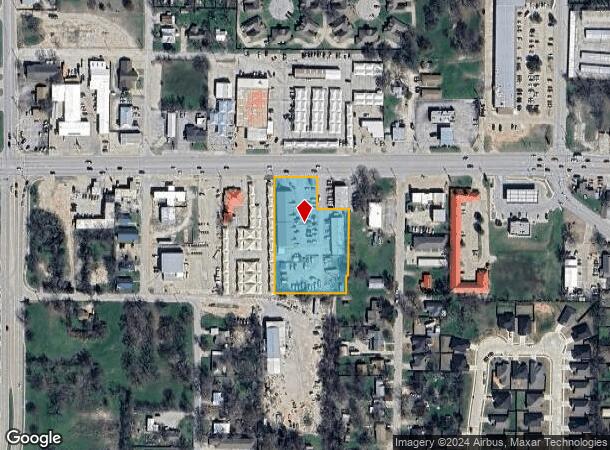  1020 Fort Worth Hwy, Weatherford, TX Parcel Map