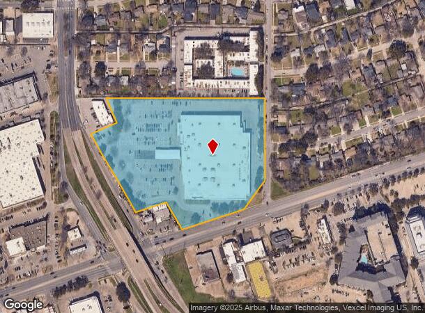  9440 Marsh Ln, Dallas, TX Parcel Map