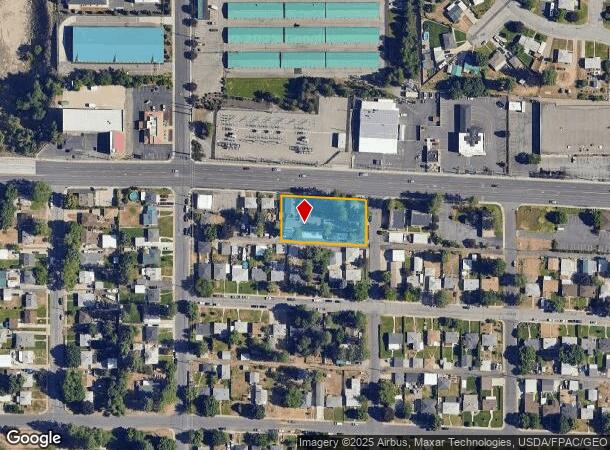  1307 W Francis Ave, Spokane, WA Parcel Map