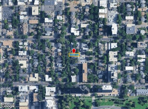 1360 N Franklin St, Denver, CO Parcel Map