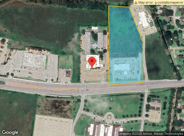  501 7Th St, Bay City, TX Parcel Map