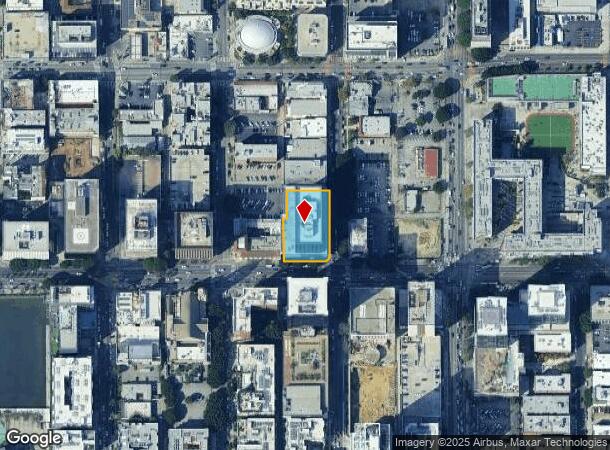  3255 Wilshire Blvd, Los Angeles, CA Parcel Map