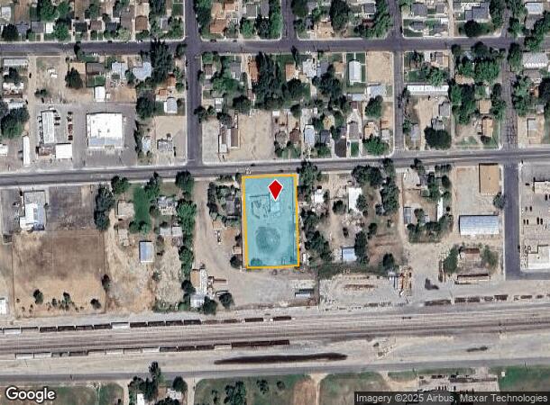  906 Edison St, Brush, CO Parcel Map