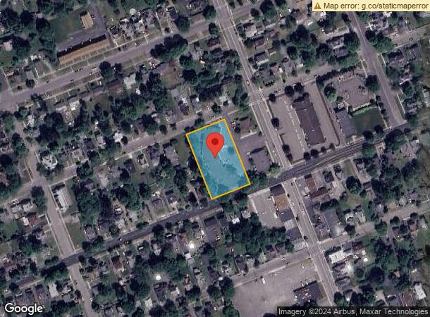  303 Hoffman St, Elmira, NY Parcel Map