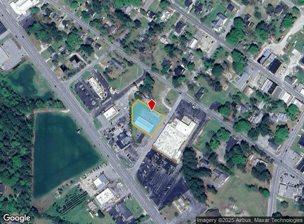 205 S Academy St, Richlands, NC Parcel Map
