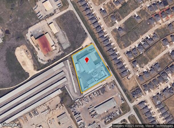  2520 Chambers St, Venus, TX Parcel Map