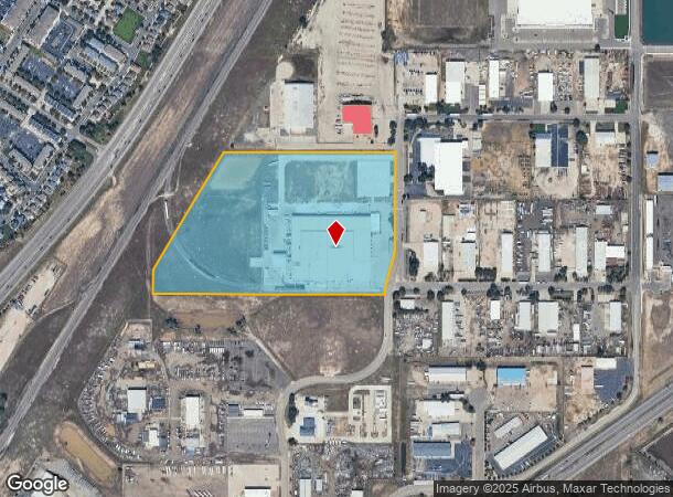  10601 Fulton St, Brighton, CO Parcel Map