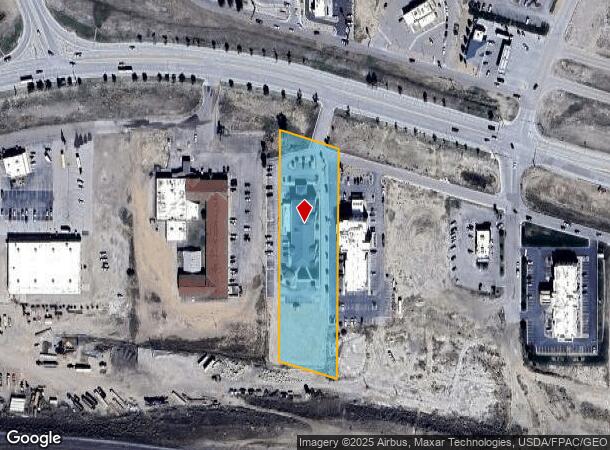  2366 E Cedar St, Rawlins, WY Parcel Map