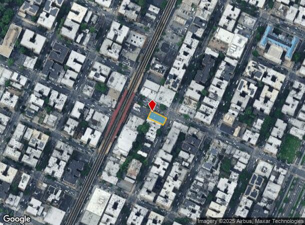 12 E 183Rd St, Bronx, NY Parcel Map