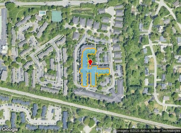  800 N Bell Trace Cir, Bloomington, IN Parcel Map