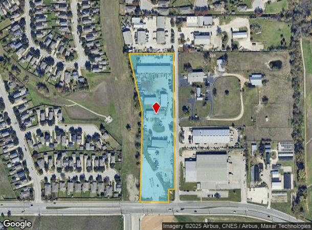  3570 Rocking J Rd, Round Rock, TX Parcel Map