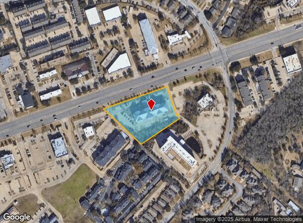1100 University Dr E, College Station, TX Parcel Map