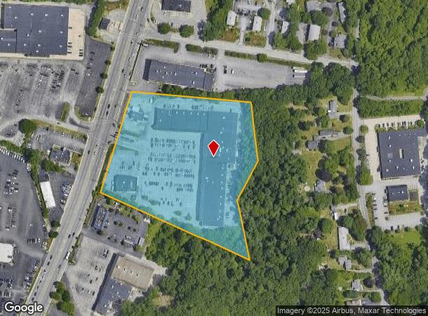 1000 Bald Hill Rd, Warwick, RI Parcel Map