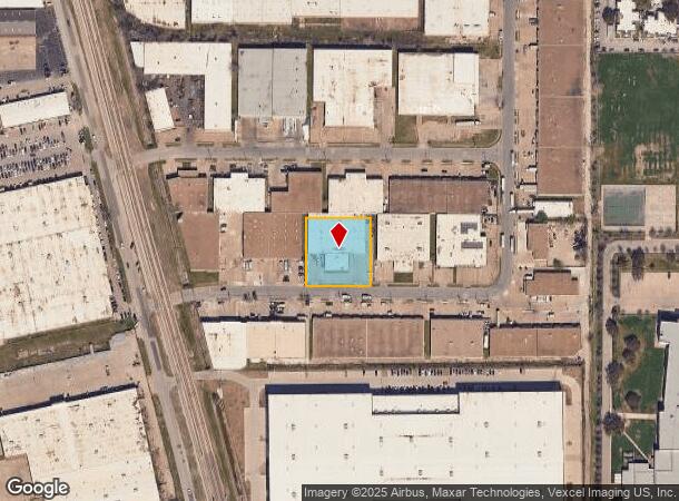  2909 Blystone Ln, Dallas, TX Parcel Map