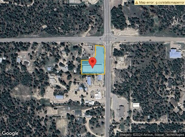  11480 Black Forest Rd, Colorado Springs, CO Parcel Map