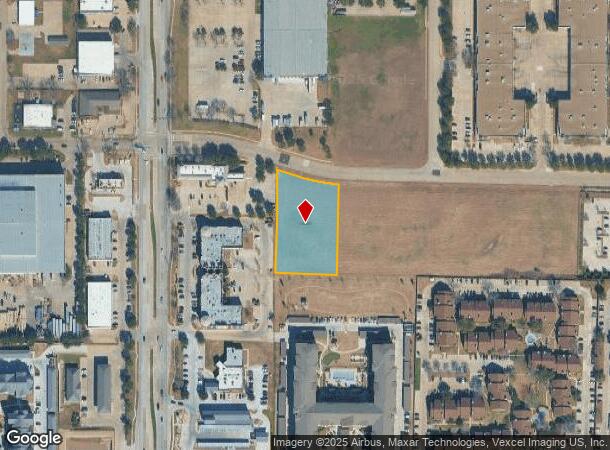 100 E Stephens St, Arlington, TX Parcel Map