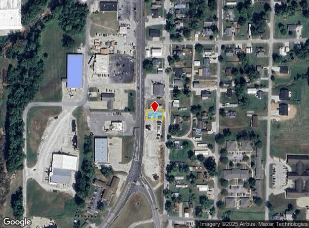  W Broadway St, Loogootee, IN Parcel Map