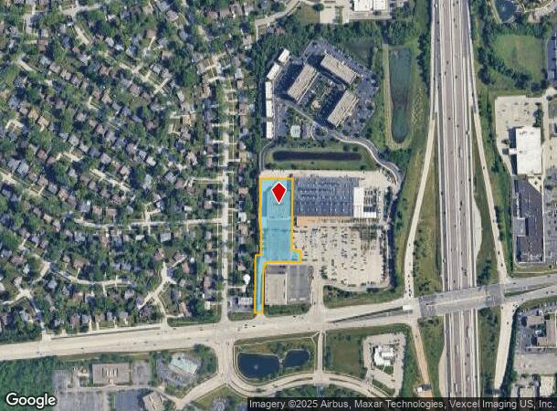 2010 Butterfield Rd, Downers Grove, IL Parcel Map