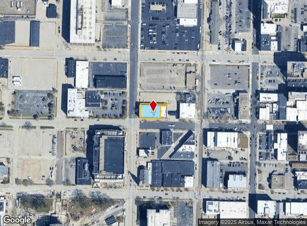  201 E Adams St, Springfield, IL Parcel Map
