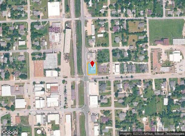  100 N Central St, Ferris, TX Parcel Map