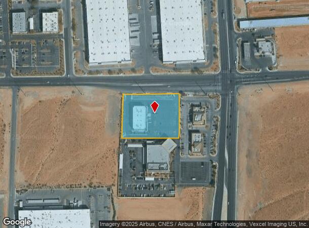 6175 W Sunset Rd, Las Vegas, NV Parcel Map