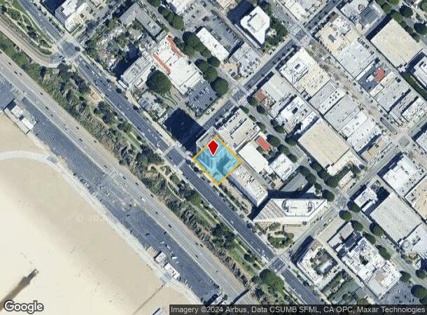  100 Wilshire Blvd, Santa Monica, CA Parcel Map