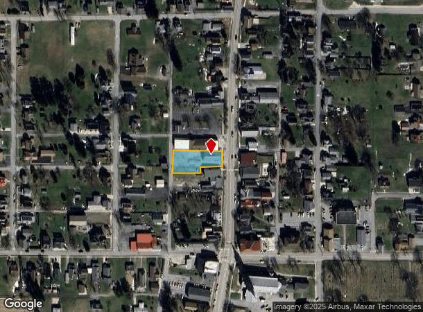  130 N Main St, Carrolltown, PA Parcel Map