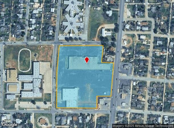  1204 Grape St, Abilene, TX Parcel Map