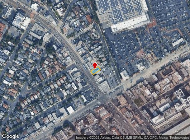  2548 Lincoln Blvd, Venice, CA Parcel Map