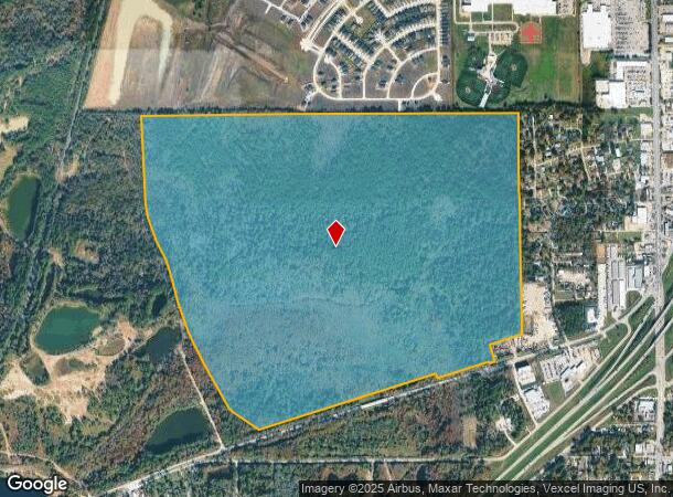 1701 Highway 90, Crosby, TX Parcel Map