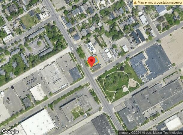  1410 Trumbull St, Detroit, MI Parcel Map