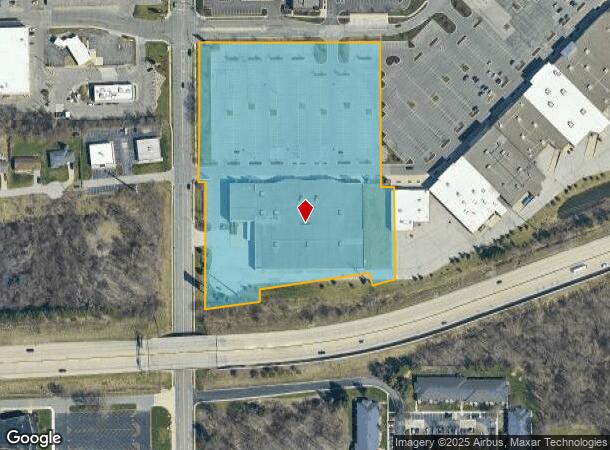 1290 E Ireland Rd, South Bend, IN Parcel Map
