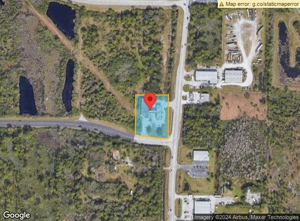  6600 Babcock St Se, Palm Bay, FL Parcel Map