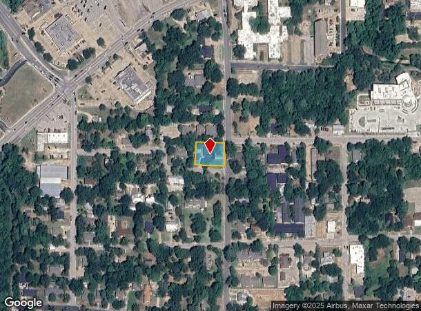 1304 Avenue O, Huntsville, TX Parcel Map