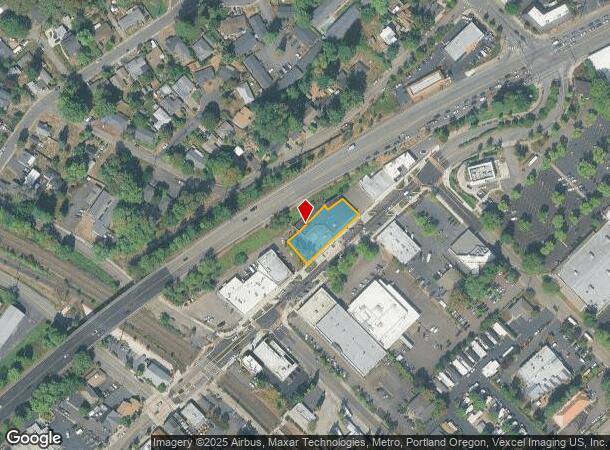 12215 Sw Main St, Portland, OR Parcel Map