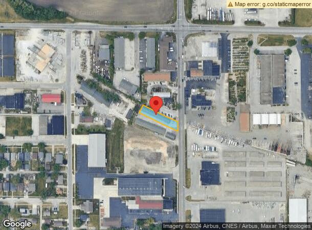  707 N Indiana Ave, Crown Point, IN Parcel Map