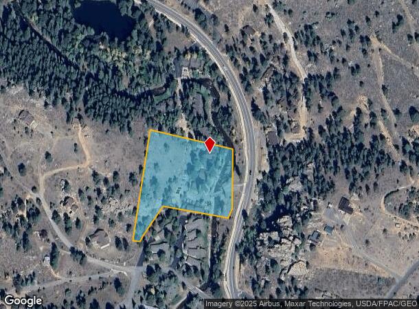  1888 Fall River Rd, Estes Park, CO Parcel Map