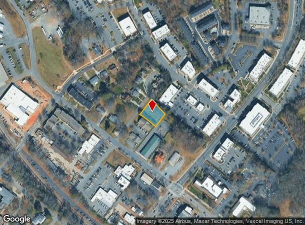  316 N Freemont St, Matthews, NC Parcel Map