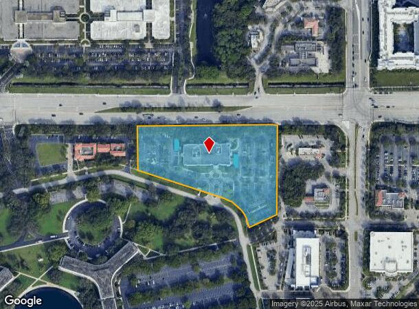 800 W Yamato Rd, Boca Raton, FL Parcel Map