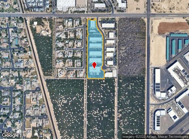 4215 E Mcdowell Rd, Mesa, AZ Parcel Map
