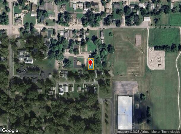 627 Frederick St, New Harmony, IN Parcel Map