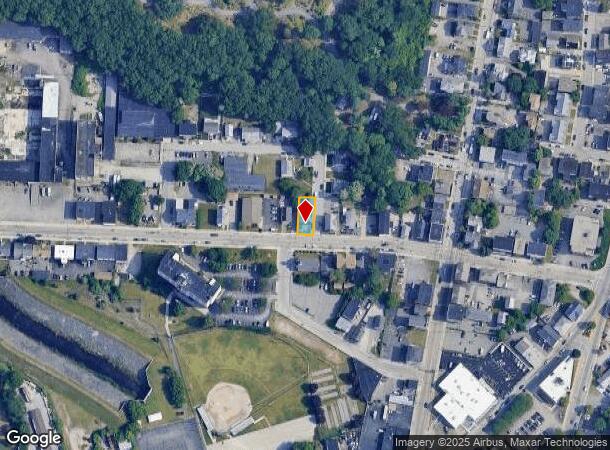  490 E School St, Woonsocket, RI Parcel Map