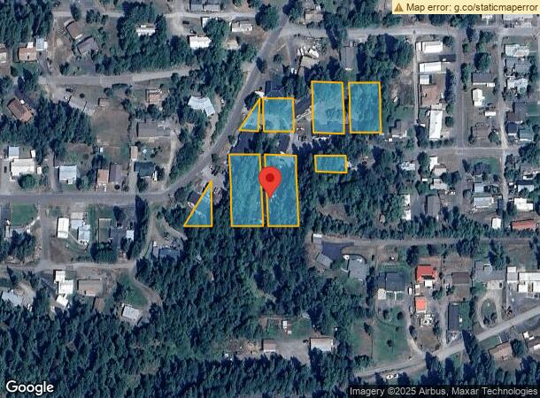  1640 Washington Ave, Saint Maries, ID Parcel Map