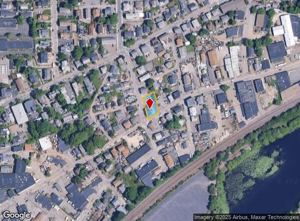  135 Felton St, Waltham, MA Parcel Map