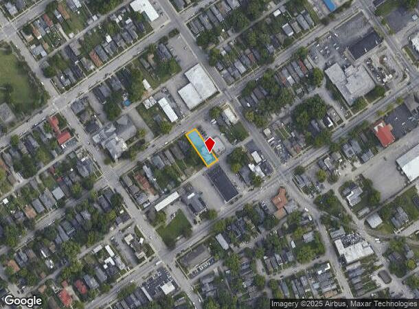  1406 E Elm St, New Albany, IN Parcel Map