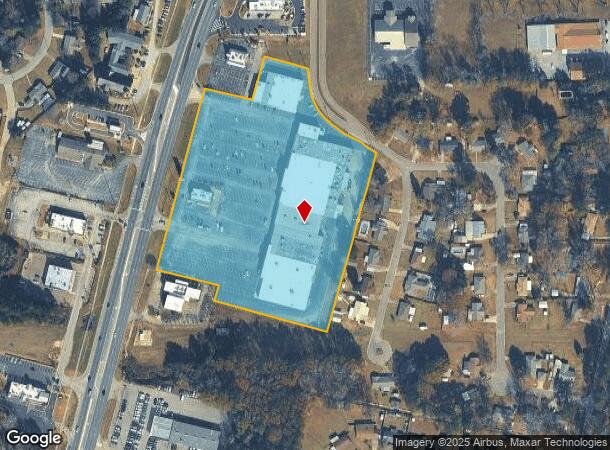 Kfc & Winn Dixie, Wetumpka, AL Parcel Map