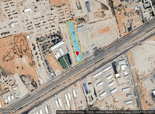  7606 W Highway 80, Midland, TX Parcel Map