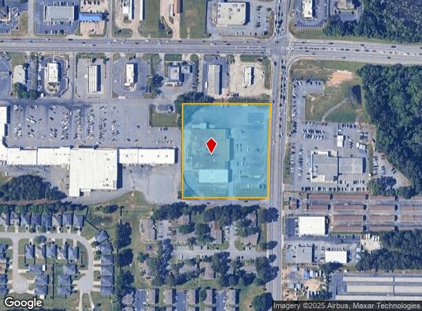  2209 Moody Rd, Warner Robins, GA Parcel Map